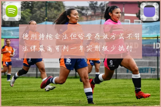 德州持枪合法但哈登存放方式不符法律最高可判一年实刑极少执行